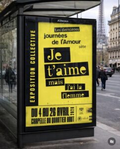"Je t’aime mais j’ai la flemme" à Sète