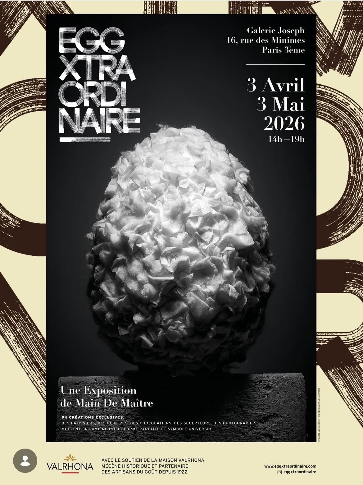 "Eggxtraordinaire" à Paris